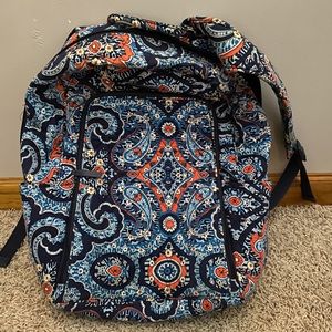 Vera Bradley Backpack orange & blue